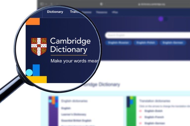 Cambridge Dictionary Adds 6,000 New Words